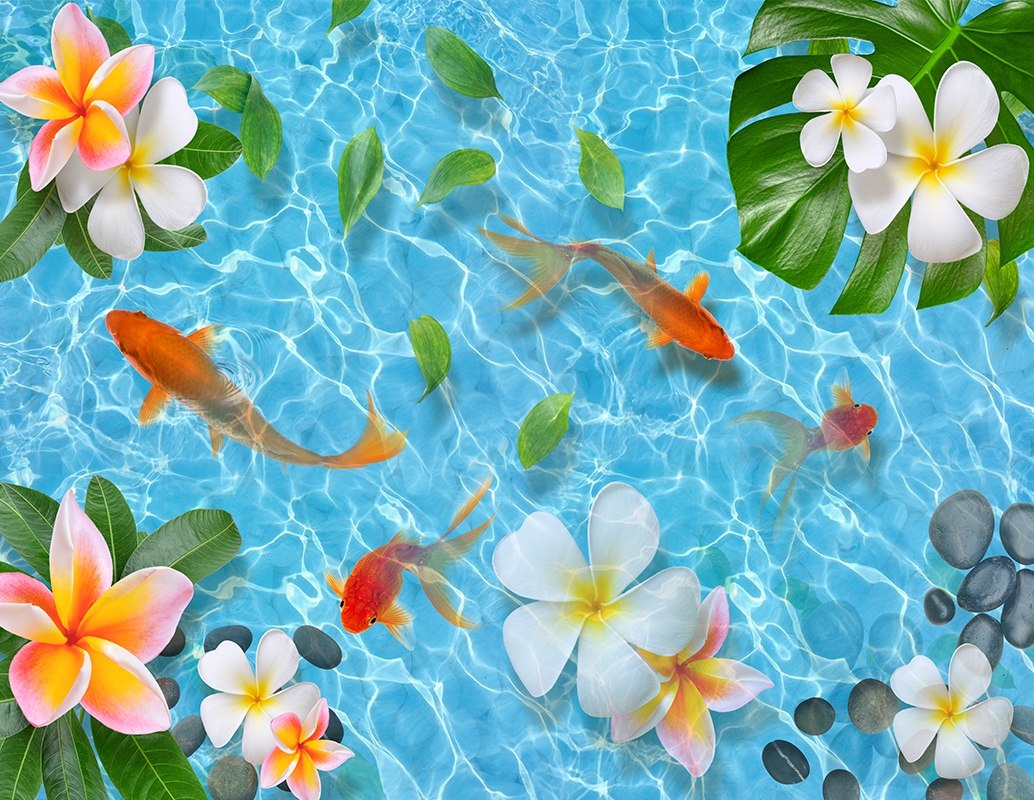 Akvaryum duvar kağıdı