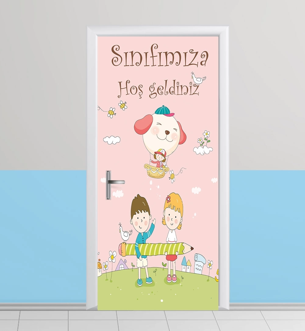 Anaokul kapı giydirme