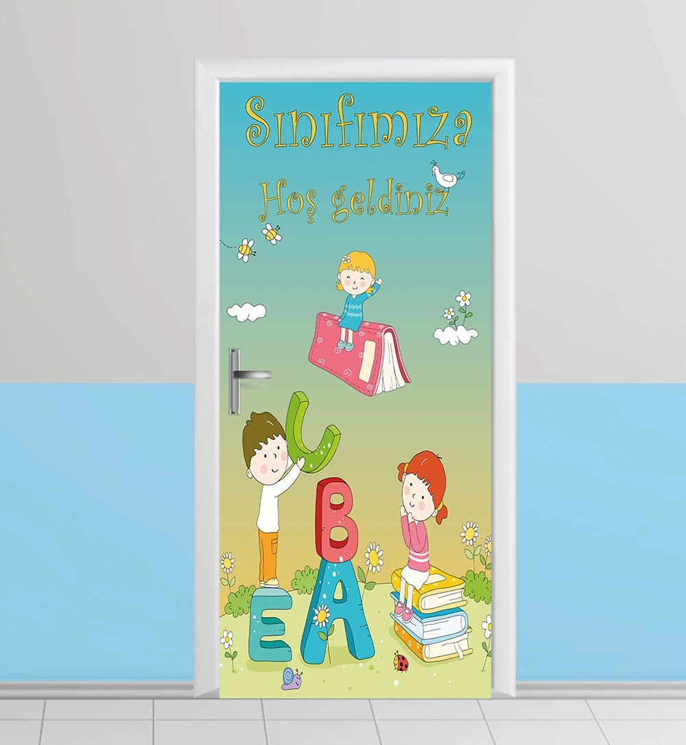 Anaokul kapı giydirme