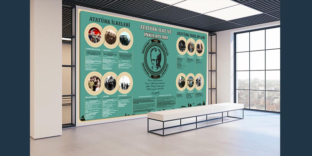 Atatürk inkılapları posteri