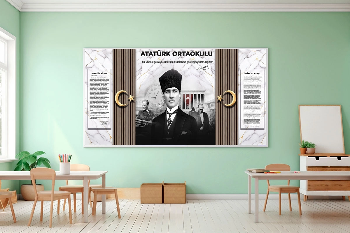 Mermer Fonlu Atatürk Köşesi