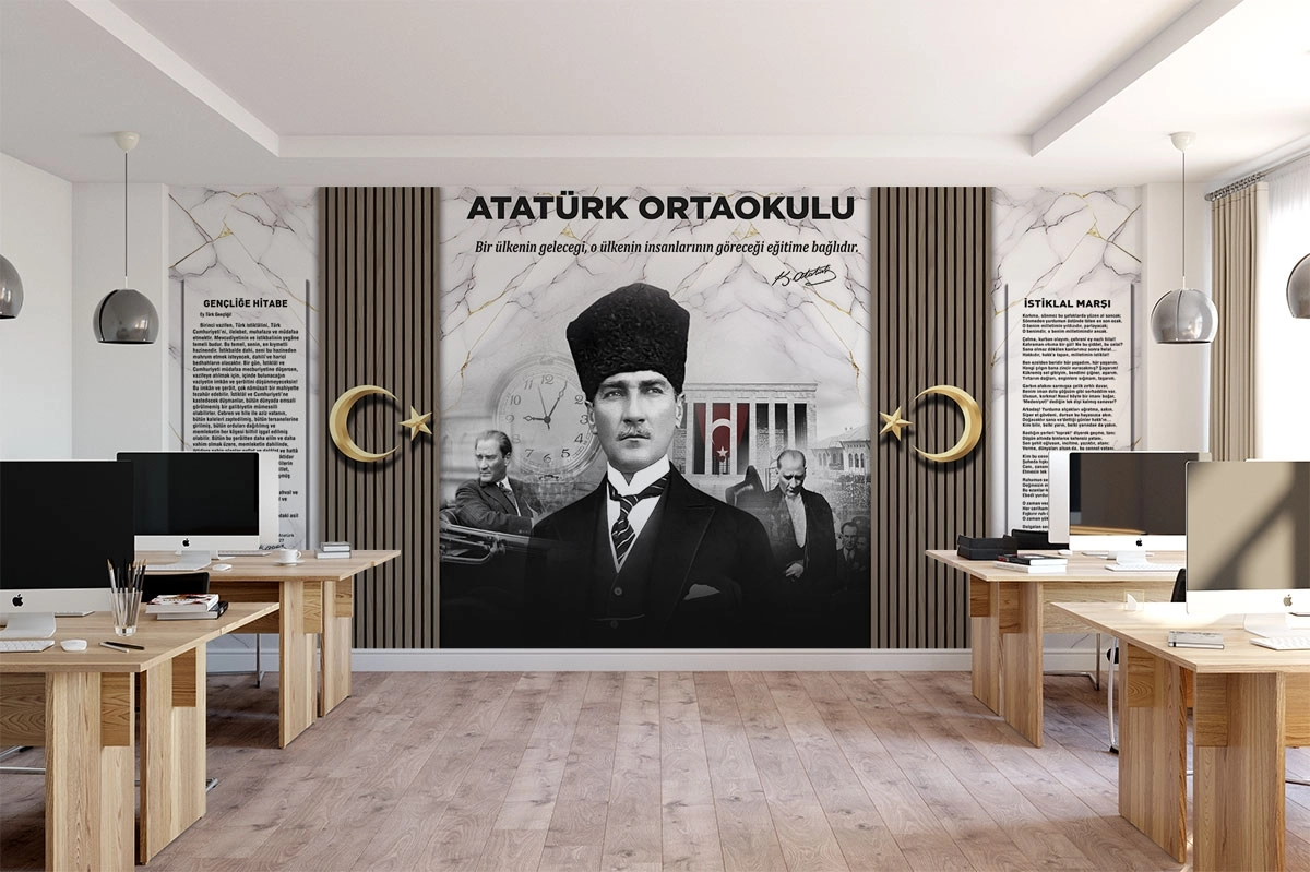 Mermer Fonlu Atatürk Köşesi