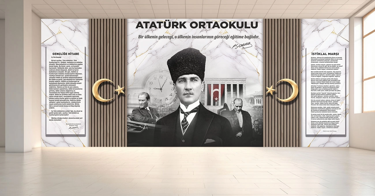 Mermer Fonlu Atatürk Köşesi