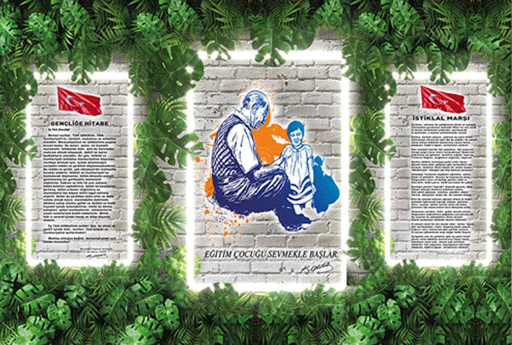 3 boyutlu Atatürk köşesi