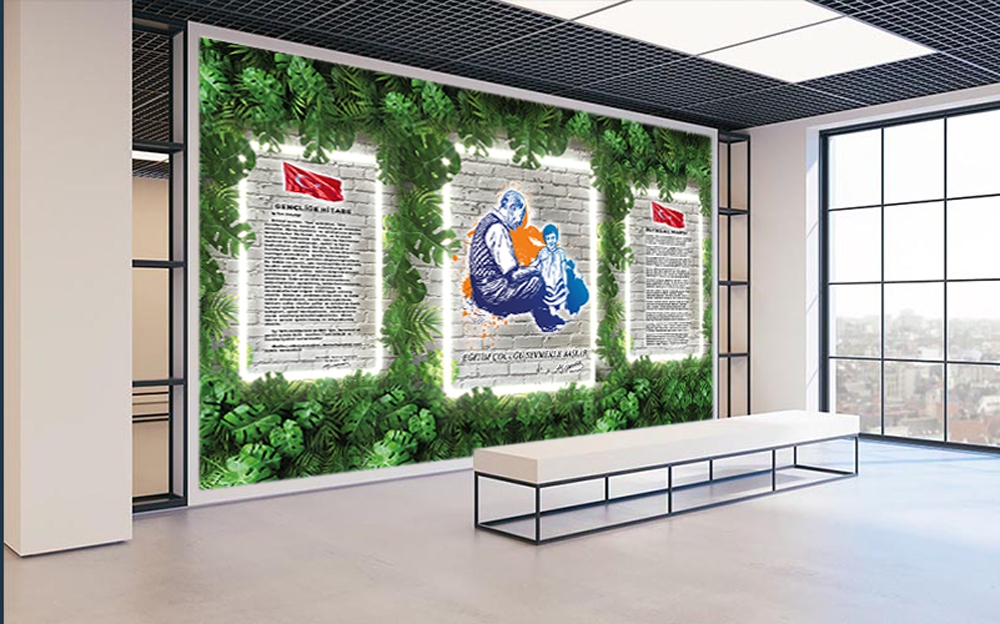 3 boyutlu Atatürk köşesi