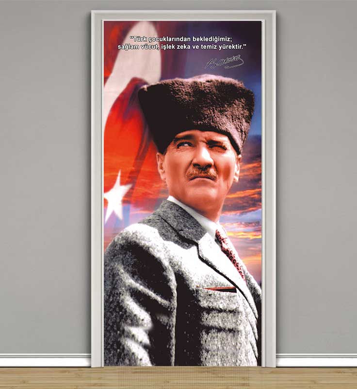 Atatürk kapı giydirme5