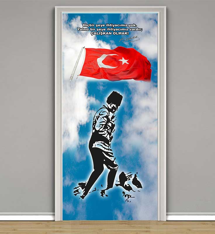 Atatürk kapı giydirme6