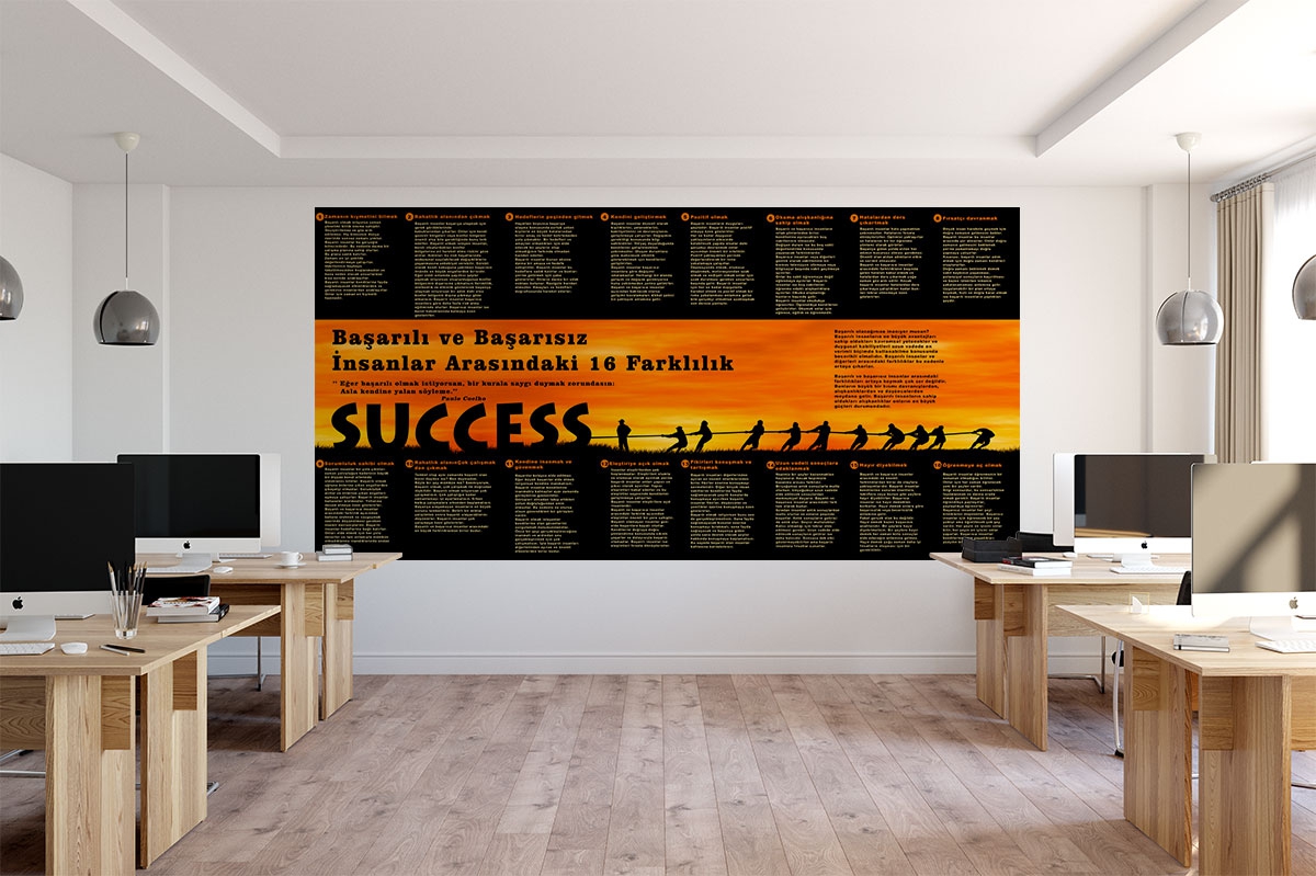 Başarılı olma posteri