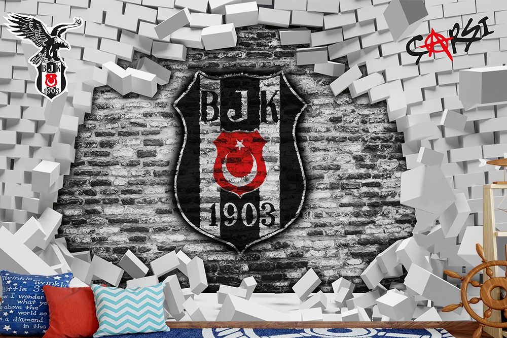 Beşiktaş duvar kağıdı modelleri web sitemizde fenerbahçe genç odası
