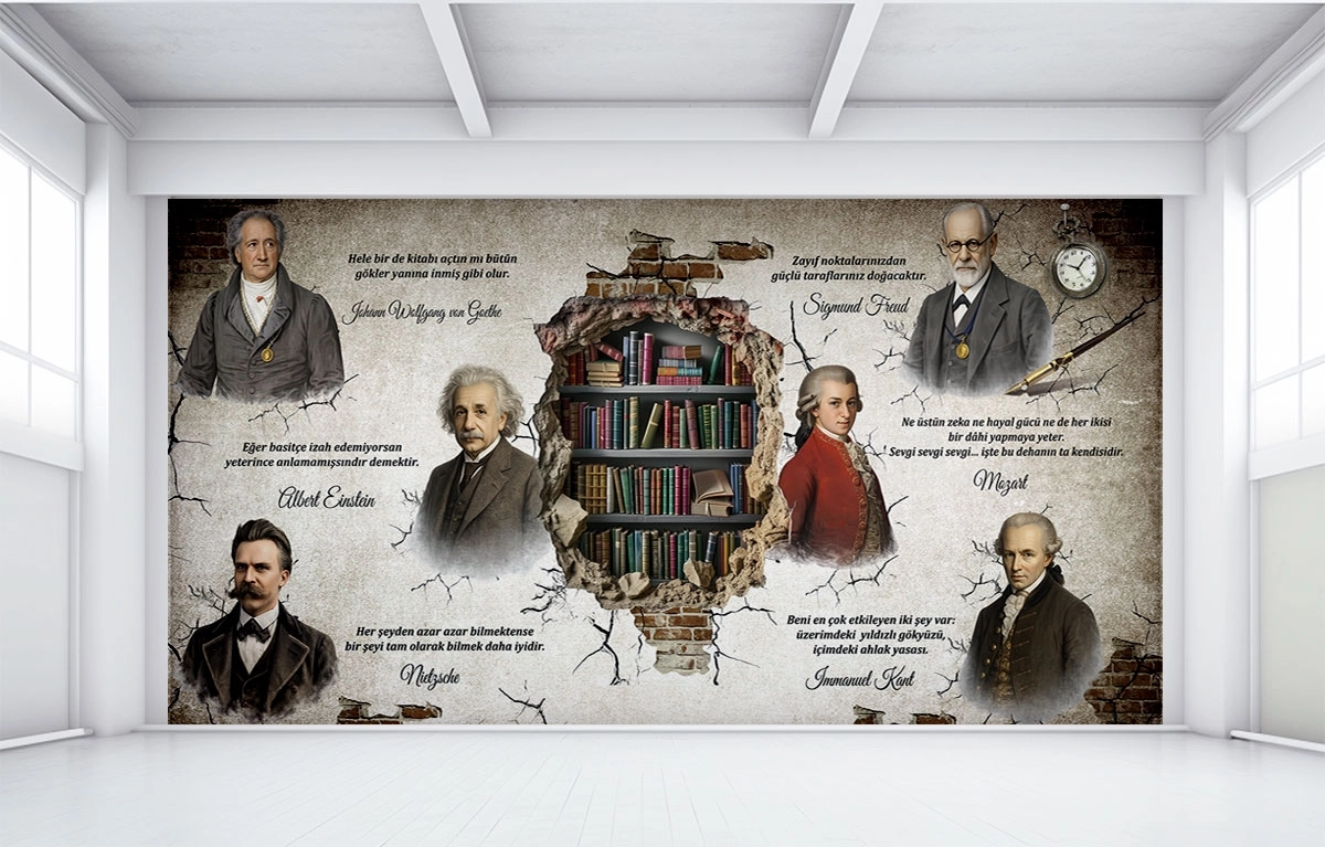Ünlü Bilim İnsanları Posteri