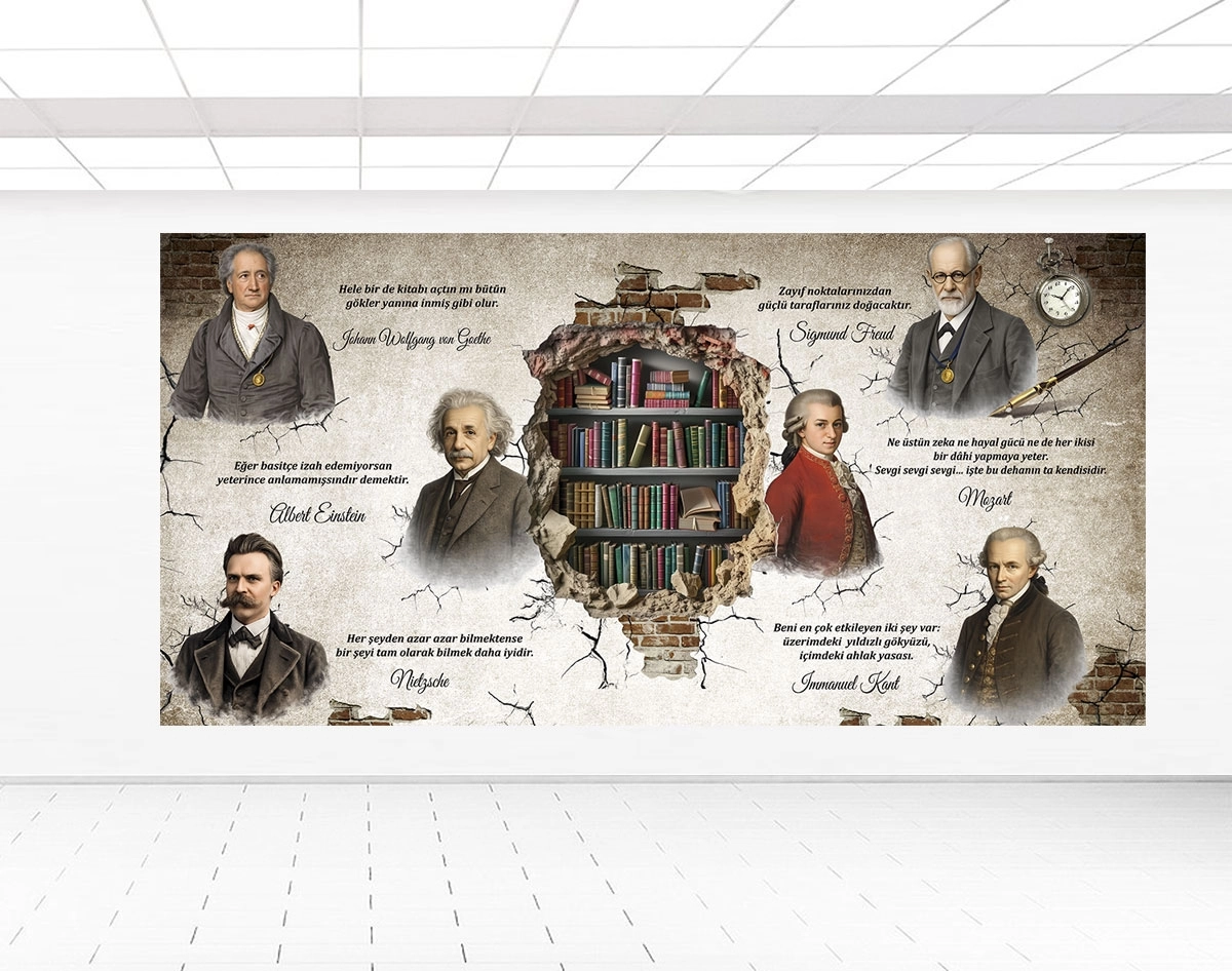 Ünlü Bilim İnsanları Posteri