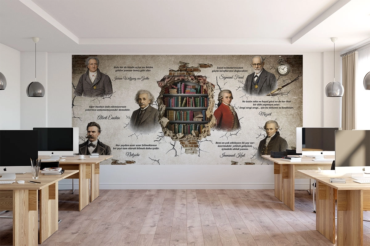 Ünlü Bilim İnsanları Posteri