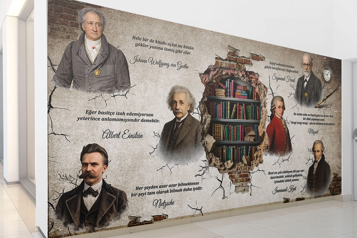 Ünlü Bilim İnsanları Posteri