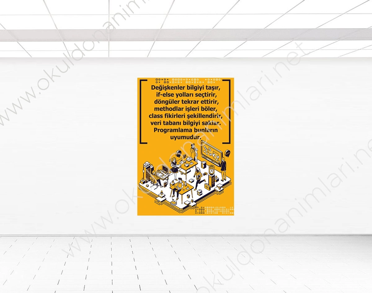 Bilişim Teknolojileri Afişi