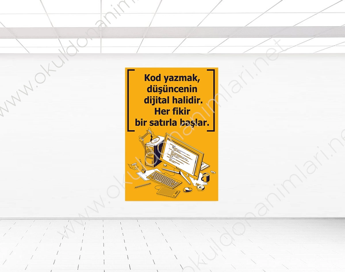 Bilişim Teknolojileri Afişi