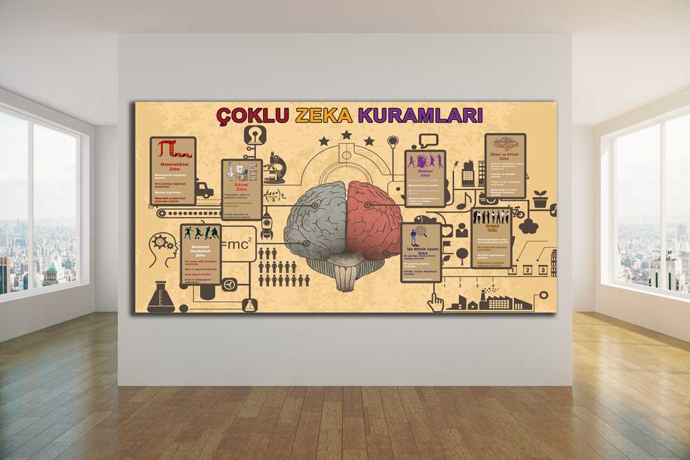 Akil Ve Zeka Oyunlari Sinifi Kapi Giydirme Cesitleri Okul Poster Afis