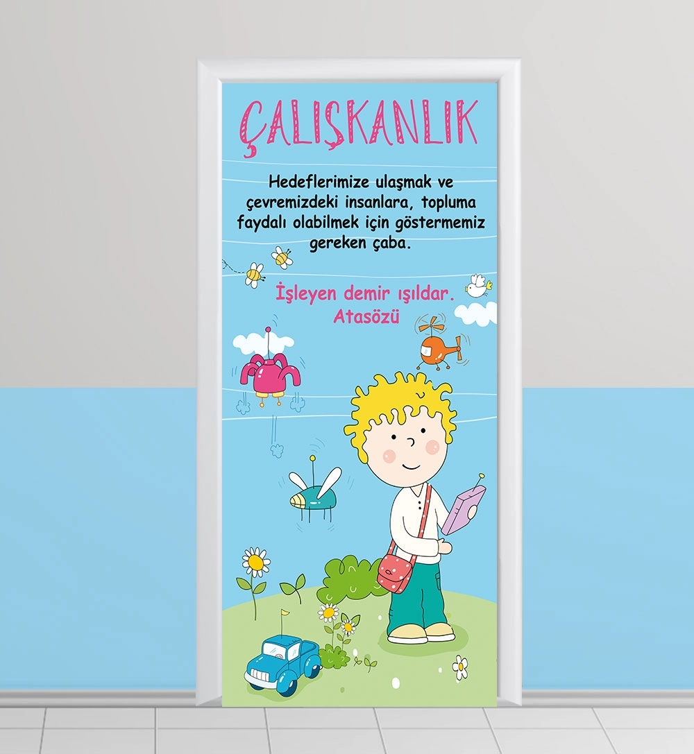 Çalışkanlık kapı giydirme