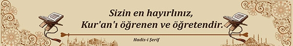 Hadis Şerif Kiriş yazısı