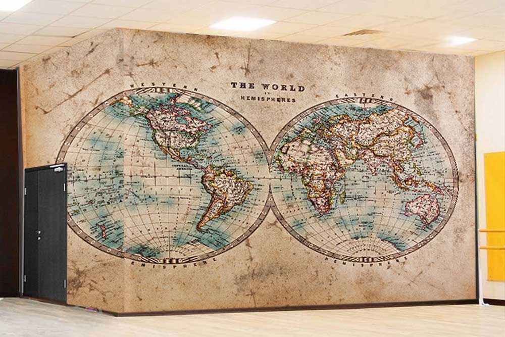 Dünya haritası Eski