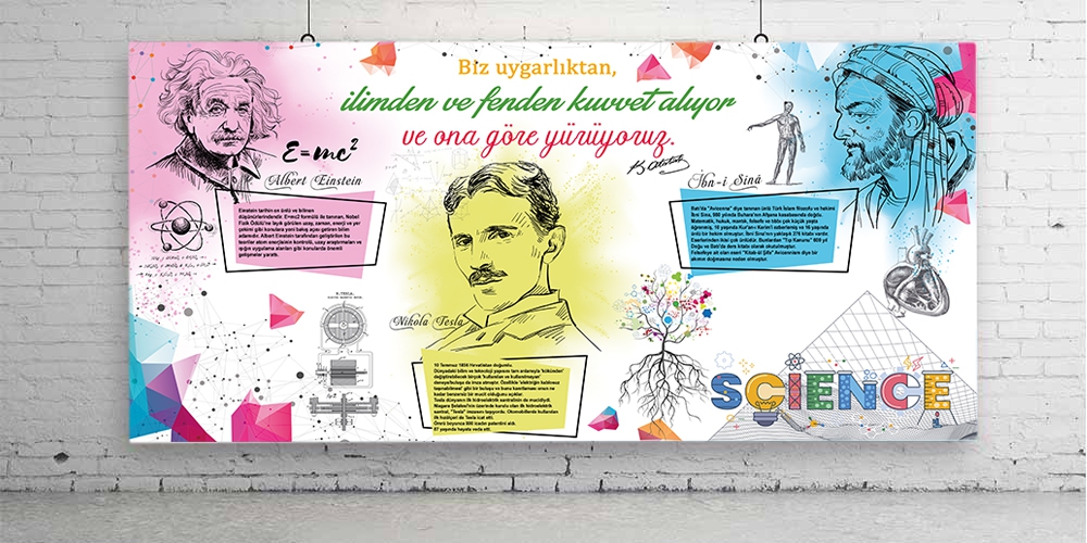 Bilim adamları posteri