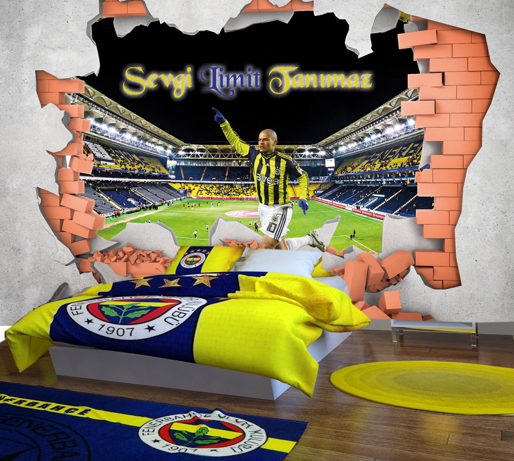 Fenerbahçe duvar kağıdı modelleri web sitemizde fenerbahçe genç odası