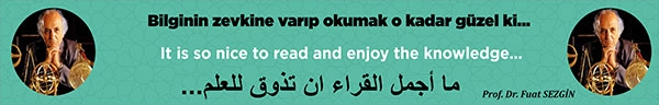 Fuat Sezgin Kiriş yazısı