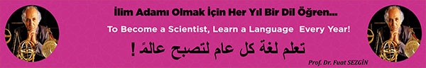  Fuat Sezgin Kiriş yazısı