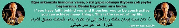 Fuat Sezgin Kiriş yazısı