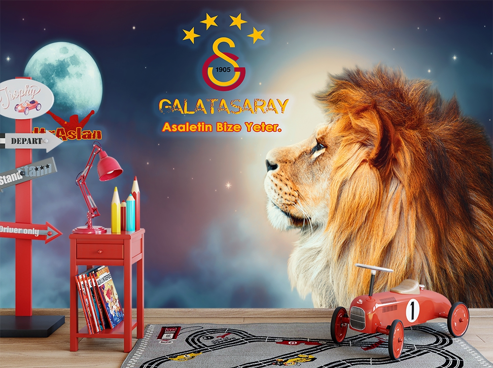 Galatasaray duvar kağıdı modelleri web sitemizde Galatasaray genç odası