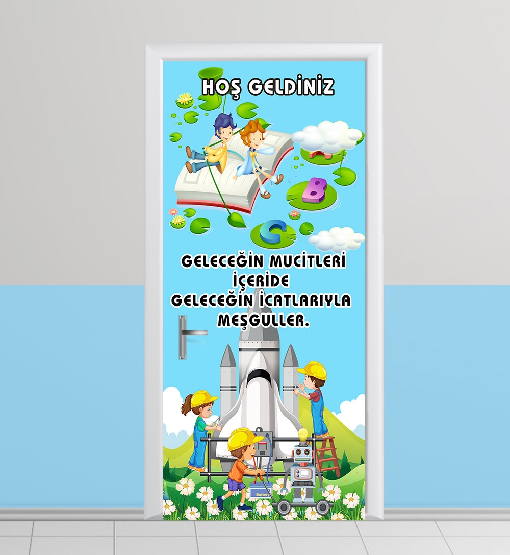 İlkokul kapı giydirme