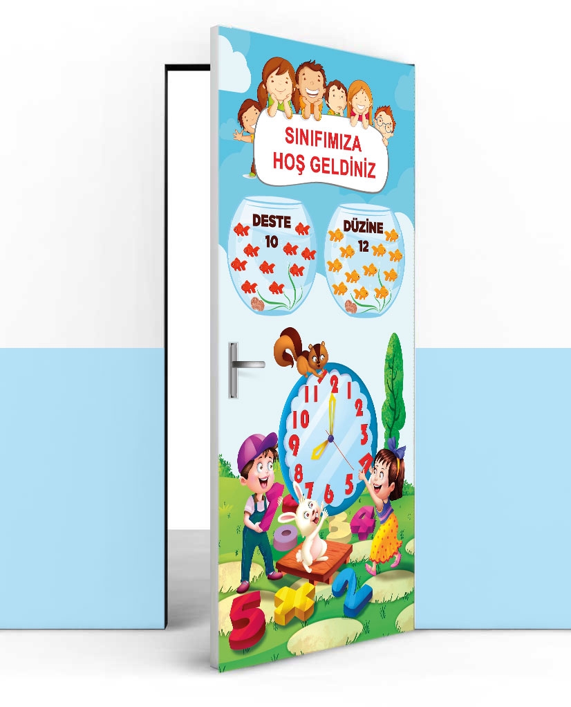 ilkokul kapı giydirme