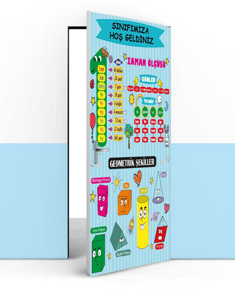 İlkokul kapı giydirme