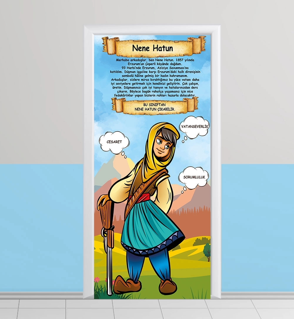 Nene Hatun Kapı Giydirme