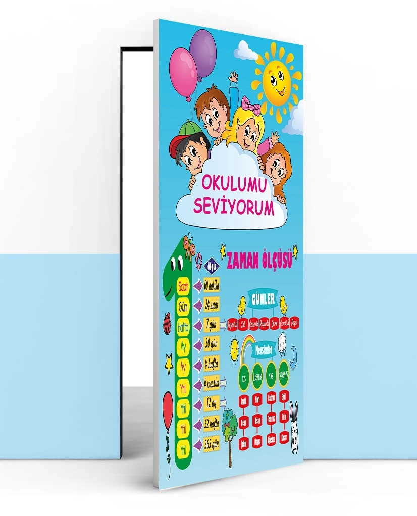 İlkokul kapı giydirme