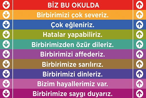 ilkokul merdiven yazısı