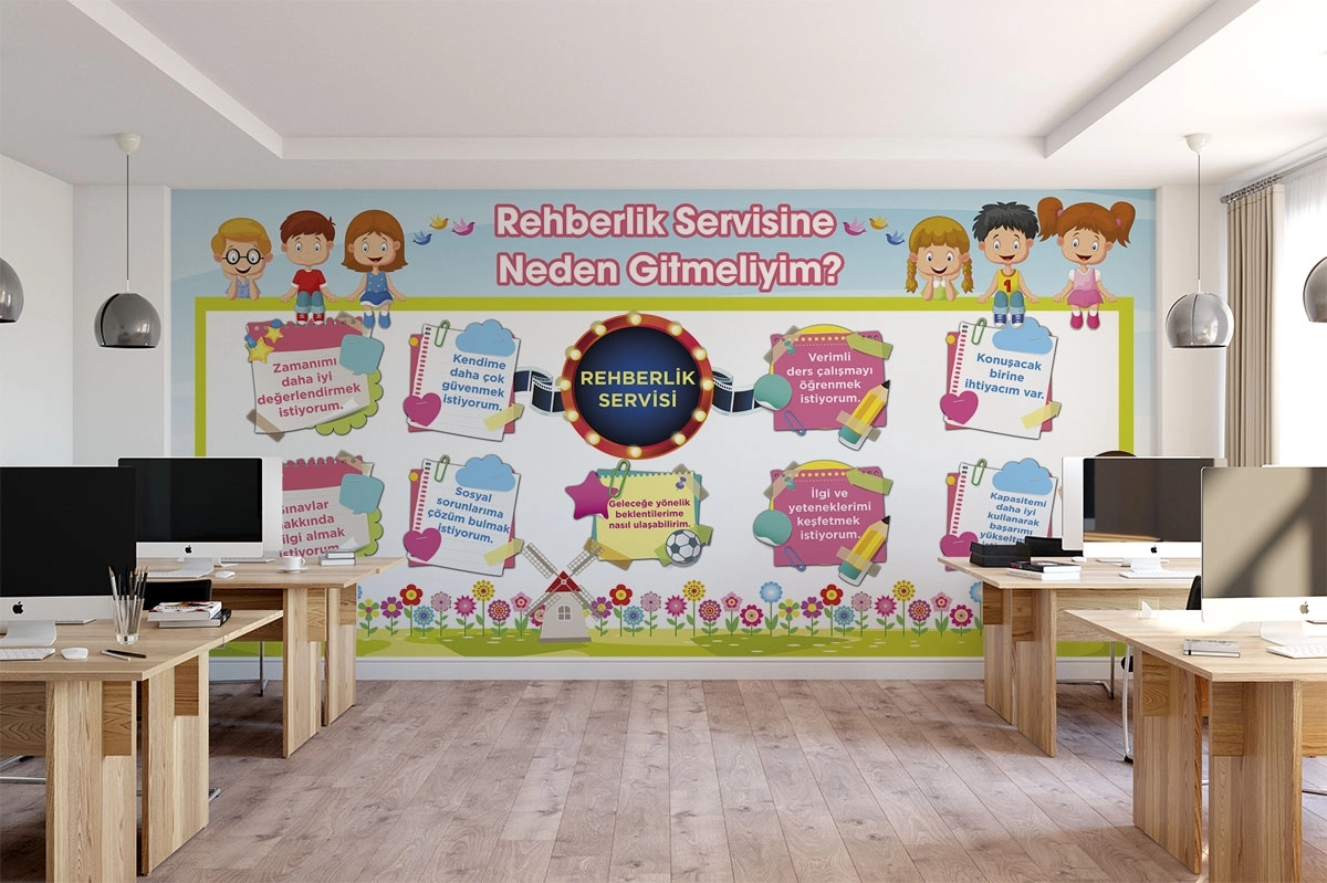 Rehberlik Okul Posteri