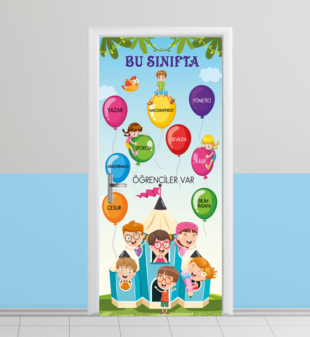 İlkokul kapı giydirme