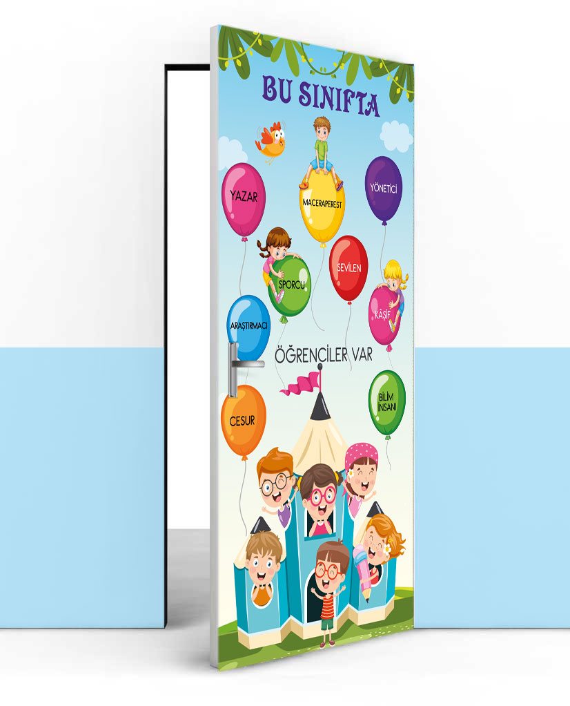 İlkokul kapı giydirme