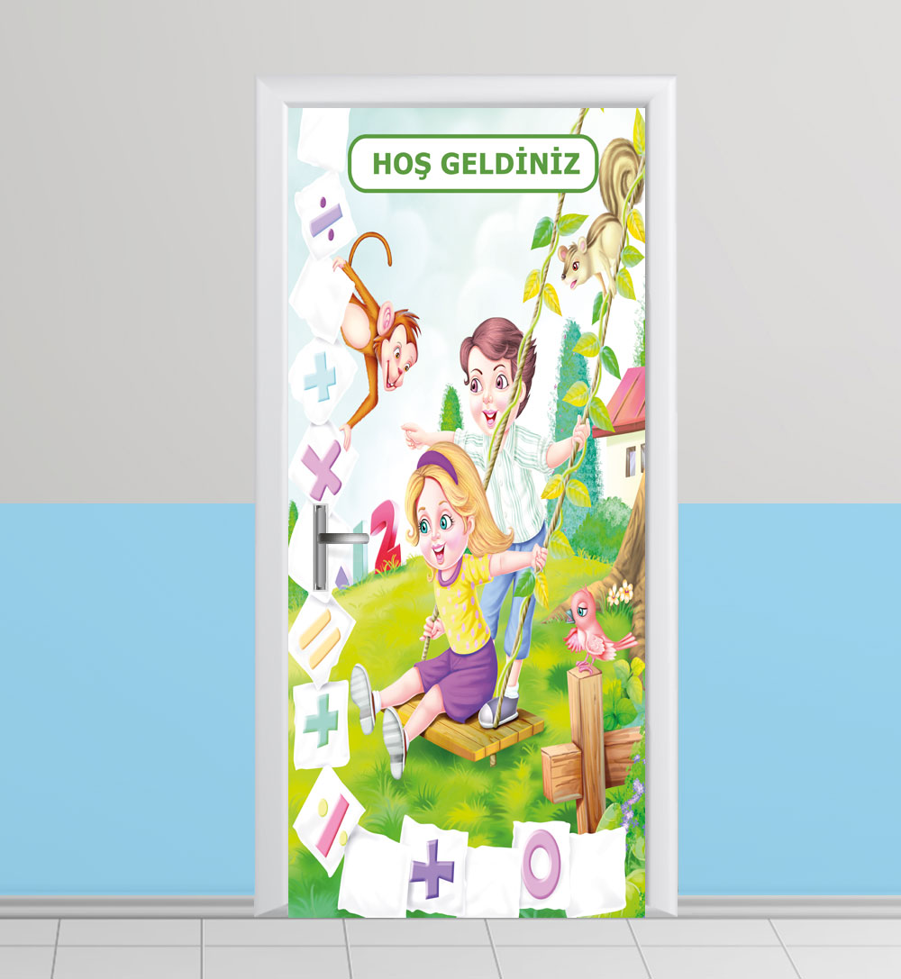 İlkokul kapı giydirme