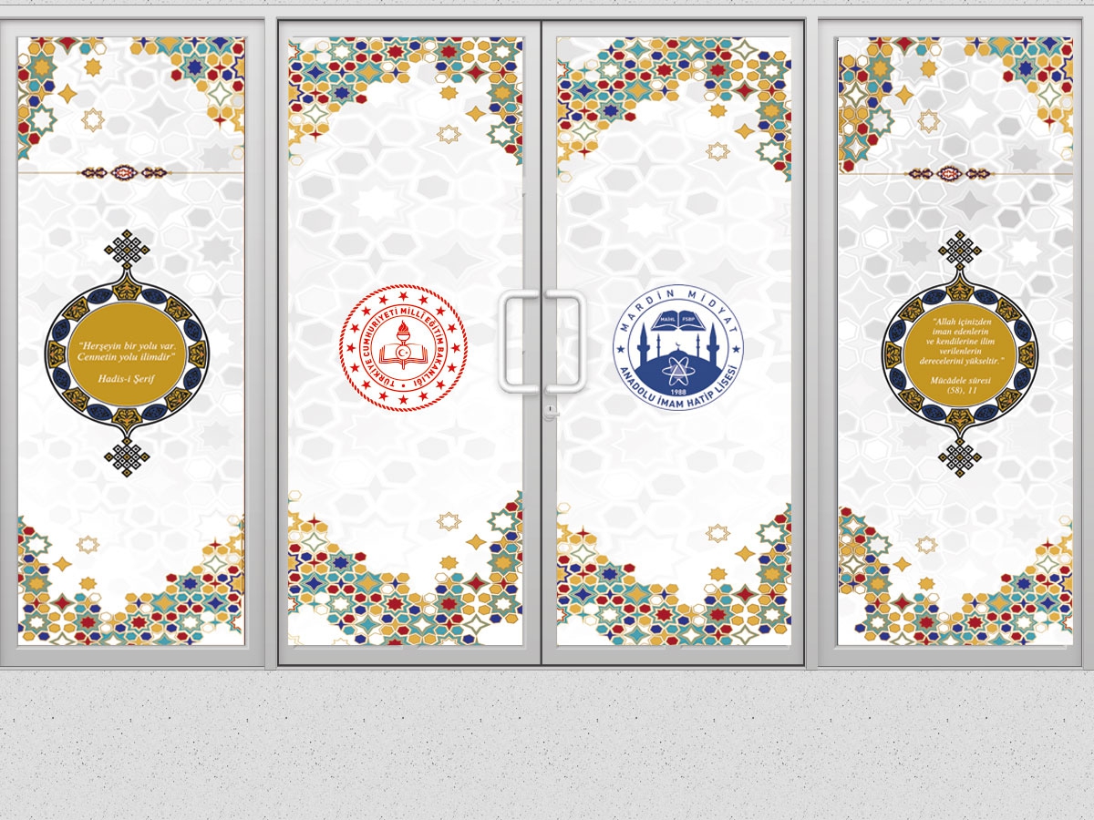 İmam hatip cam giydirme