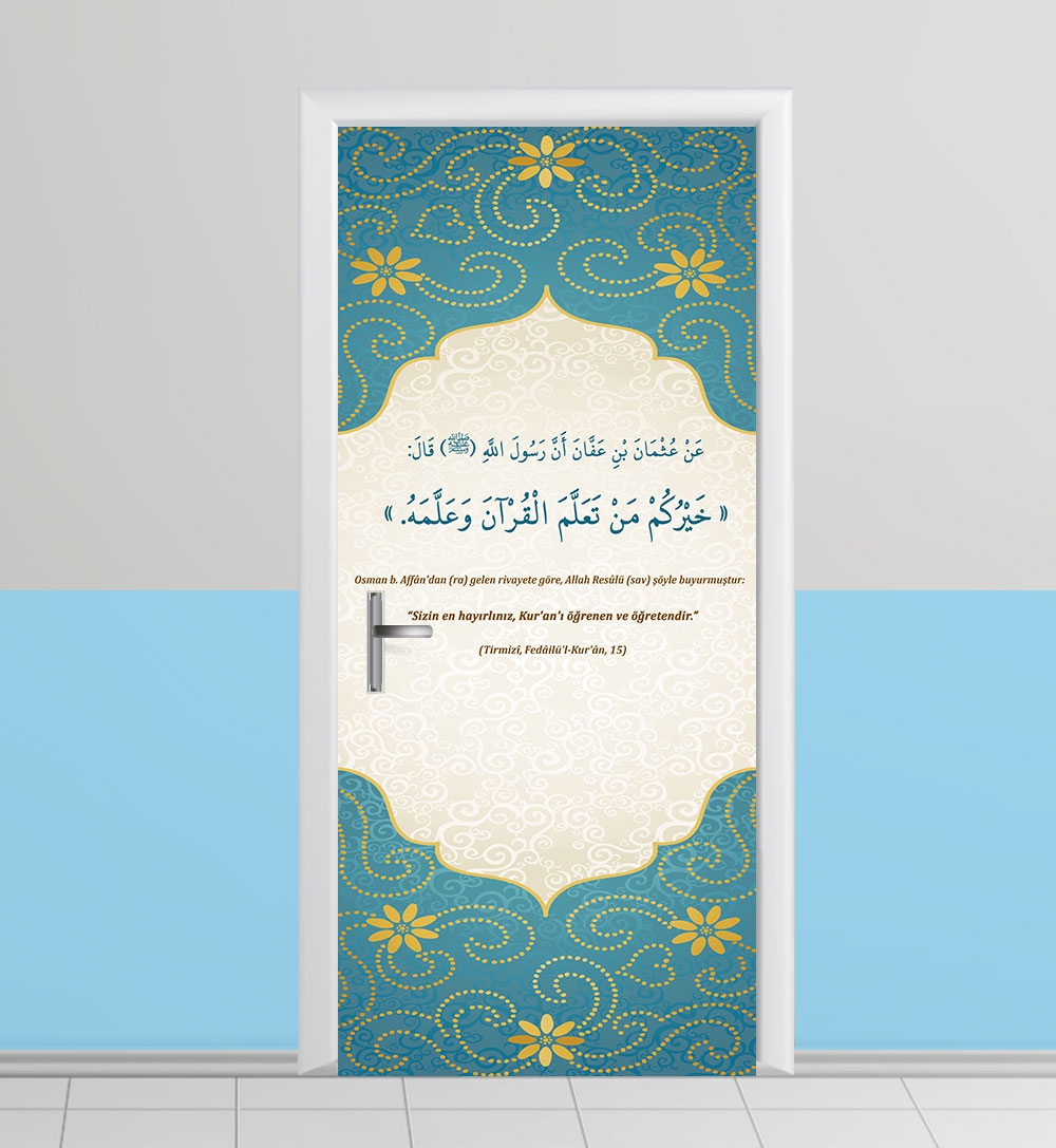 Kırk Hadis Kapı giydirme