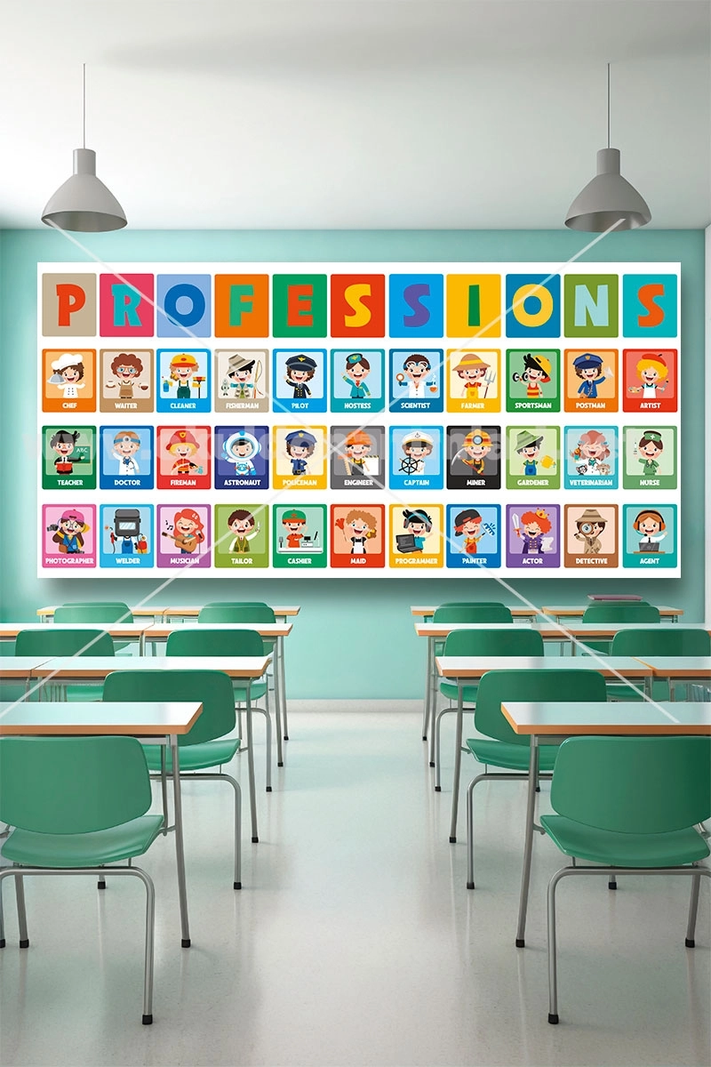 Meslekler posteri