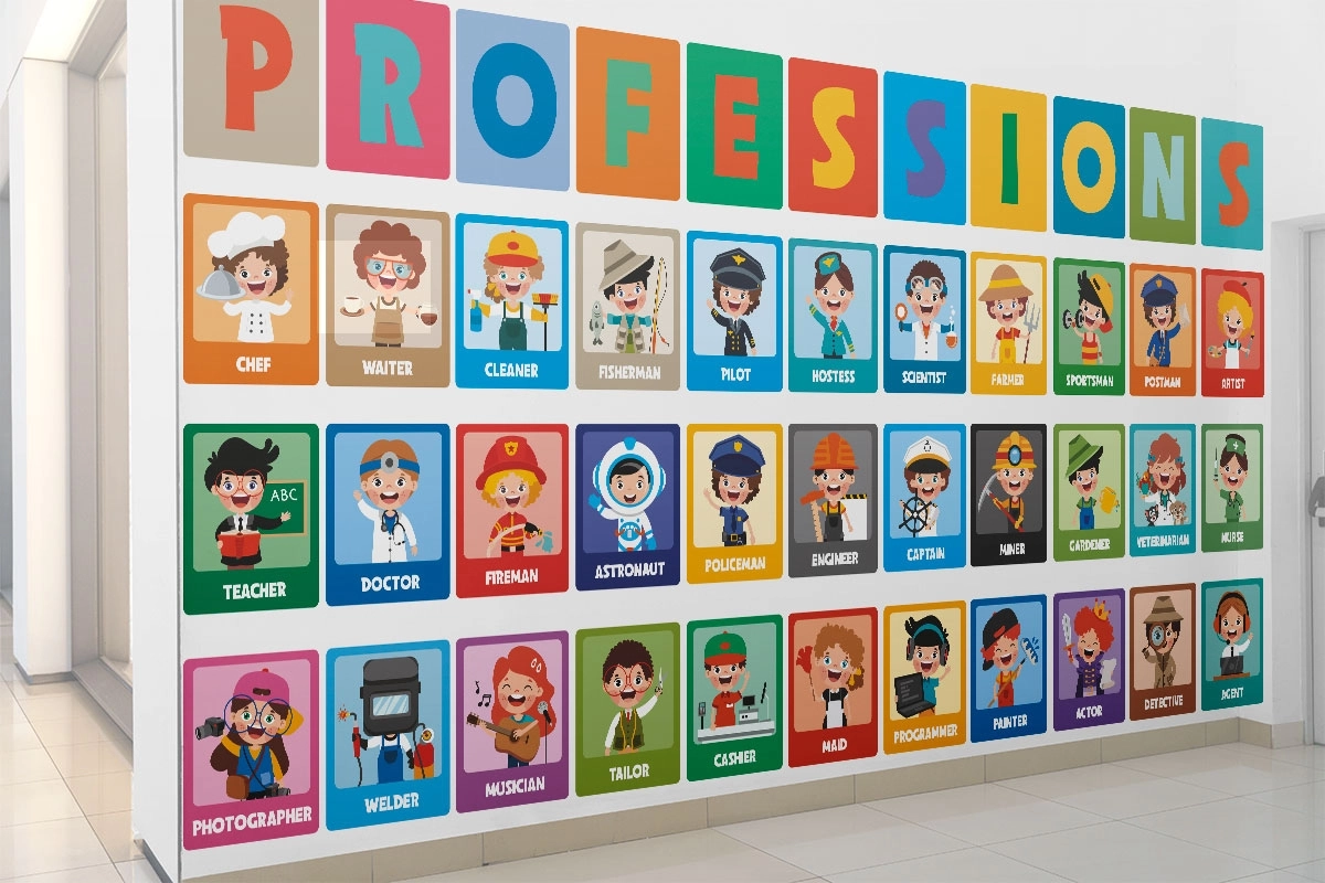 Meslekler posteri