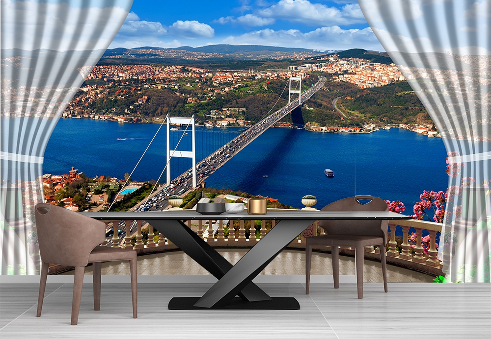 İstanbul bogazi duvar kagidi görseli ucuz duvar kağıdı | Okul