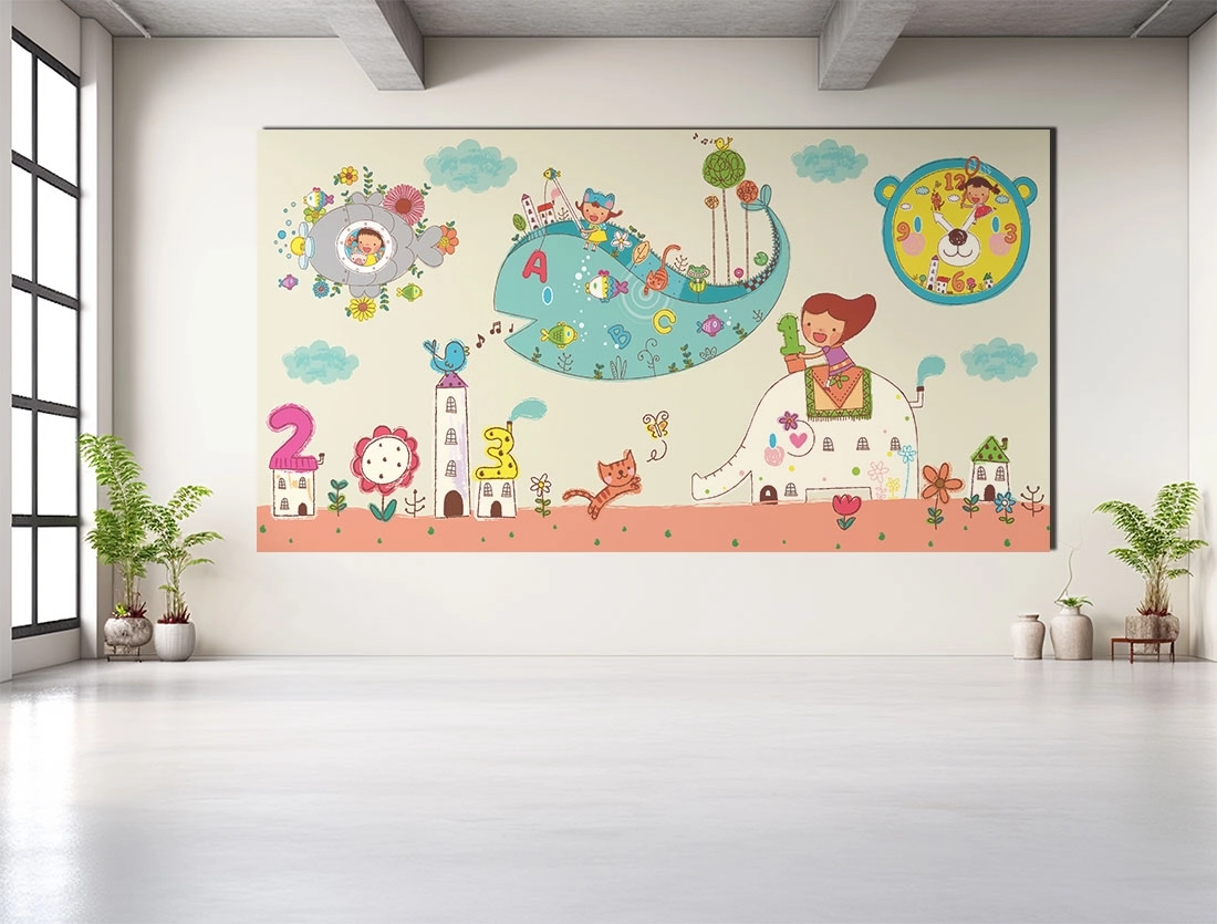 Kreş duvar posteri