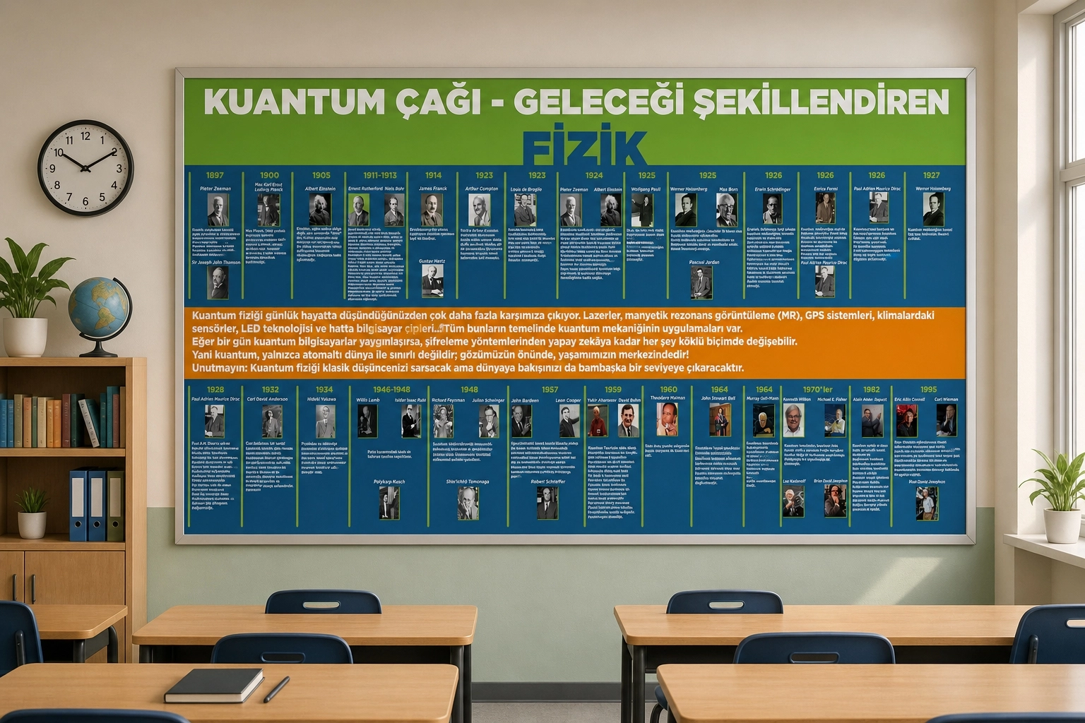 Kuantum Fiziği Kronolojisi