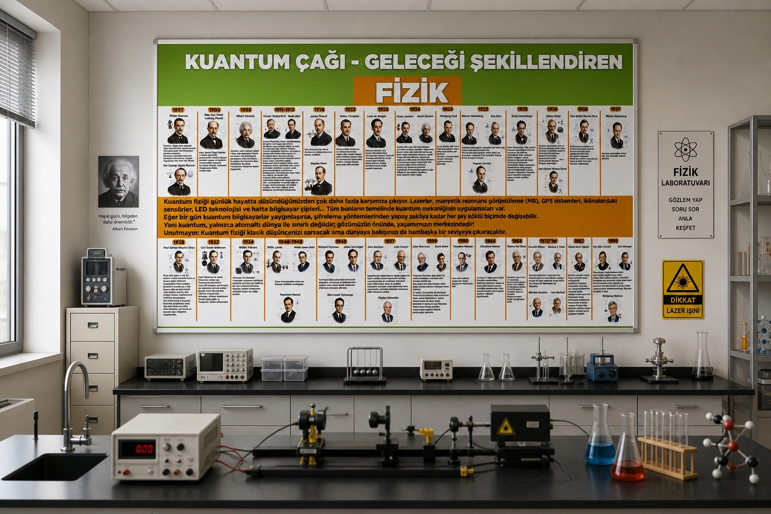 Kuantum Fiziği Kronolojisi