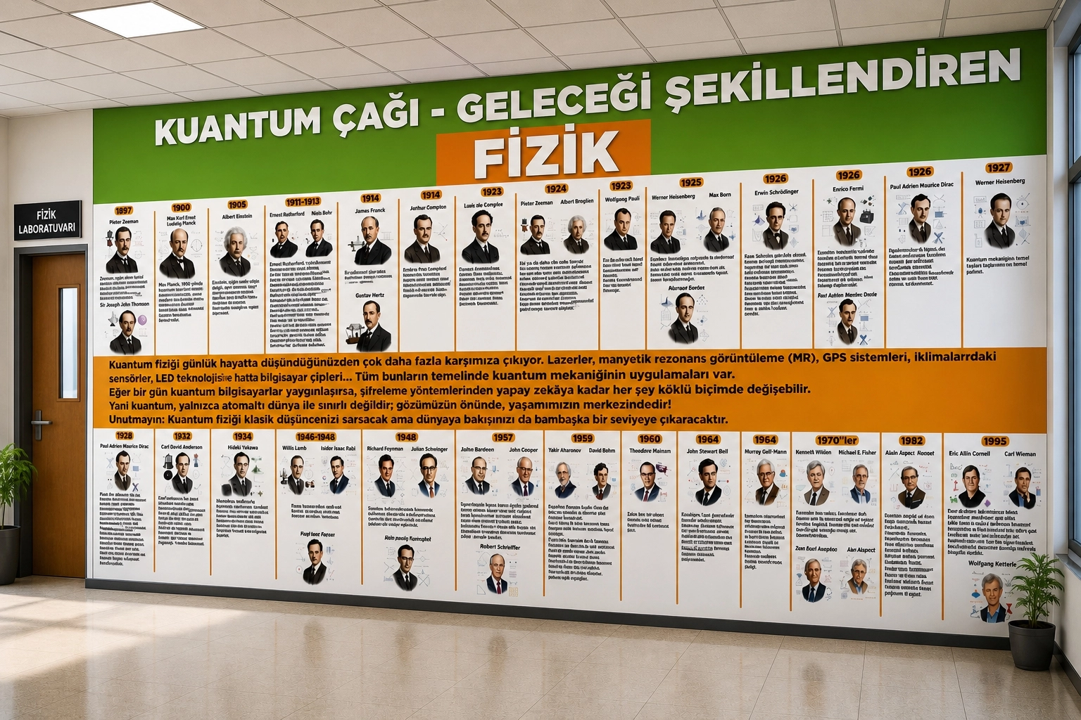 Kuantum Fiziği Kronolojisi