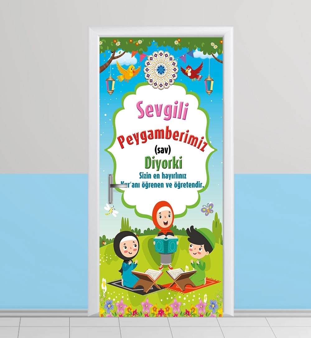 Kur’an Kursu kapı giydirme