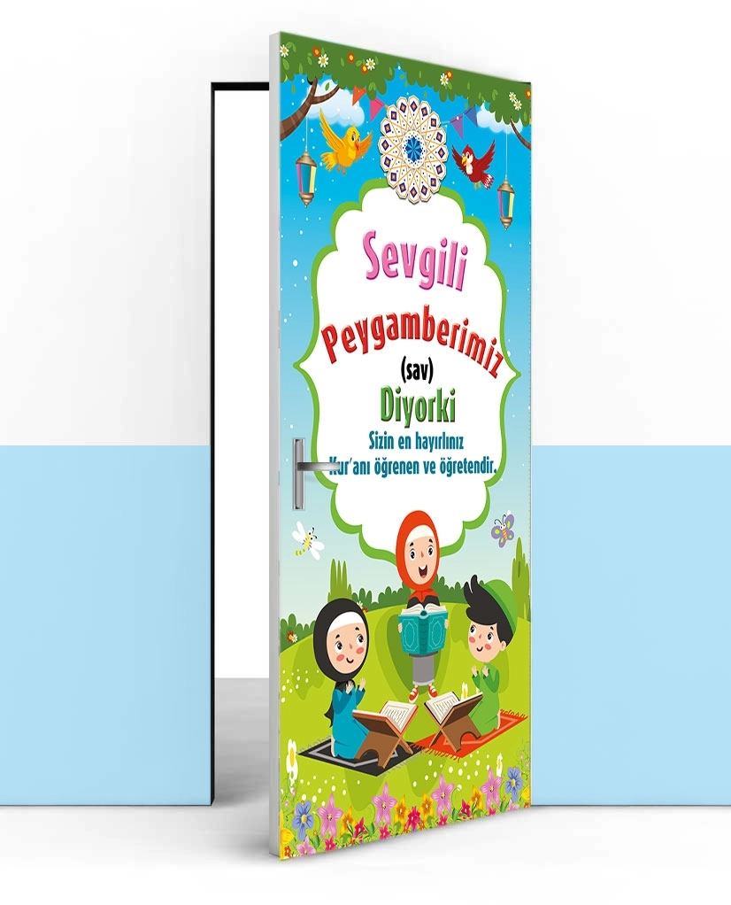 Kur’an Kursu kapı giydirme